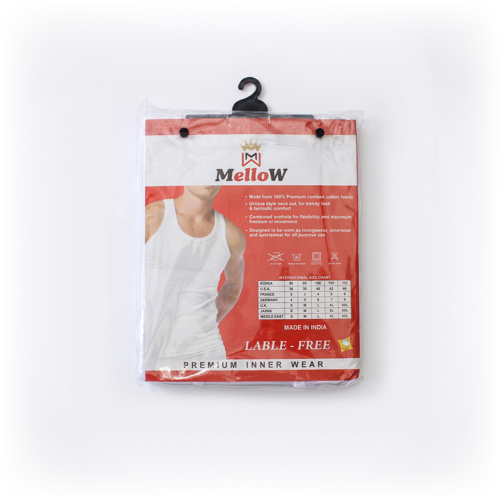 Plain Singlet Back